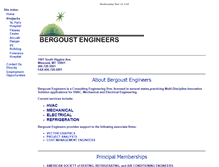 Tablet Screenshot of bergoust.com